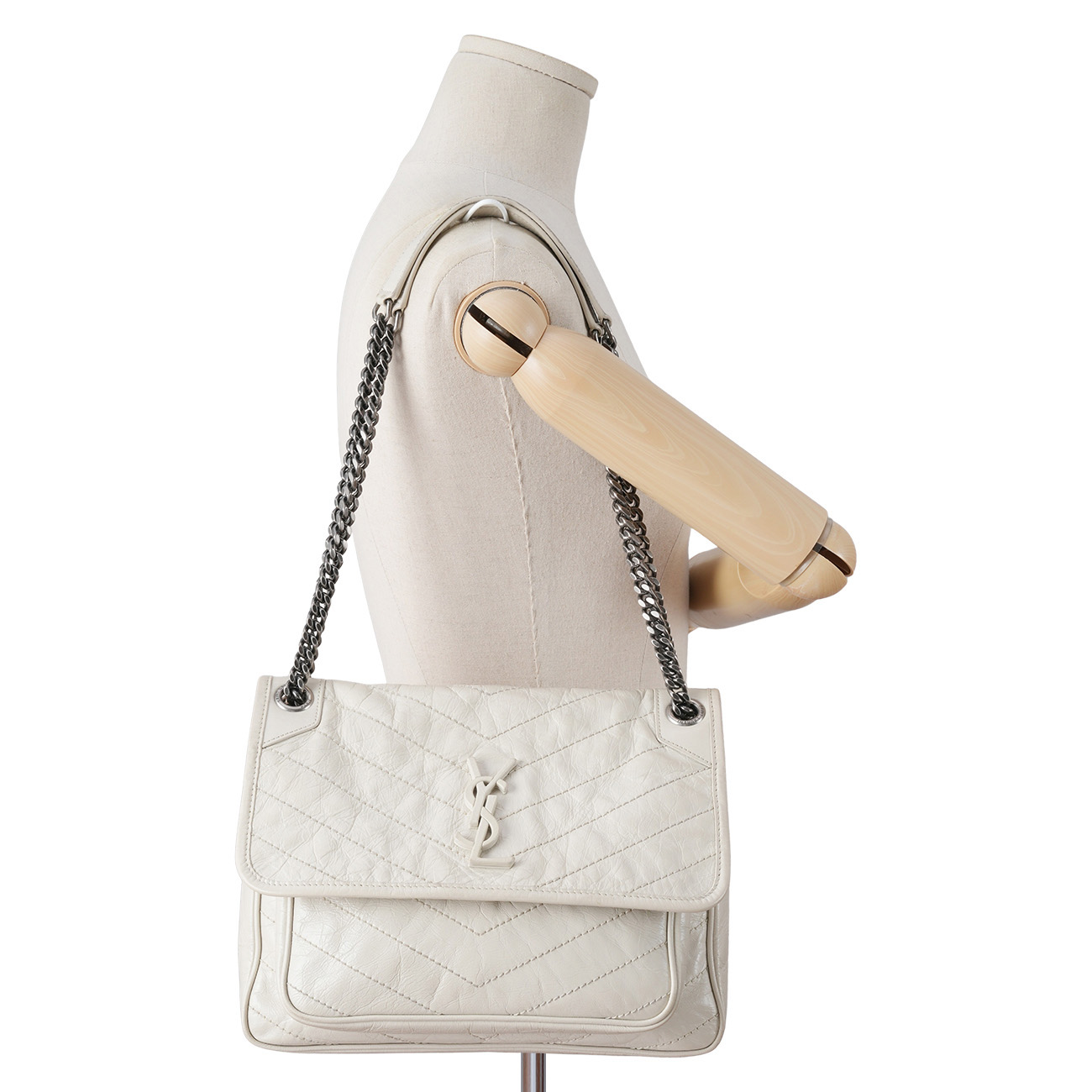 YVES SAINT LAURENT(USED)생로랑 633158 니키 미디움 백